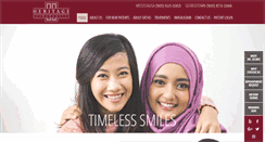 Desktop Screenshot of heritageorthodontics.com